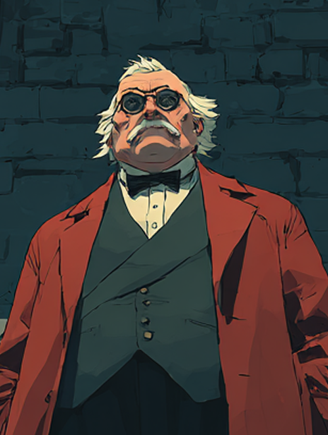 Lord Valerius, a wealthy nobleman portrait