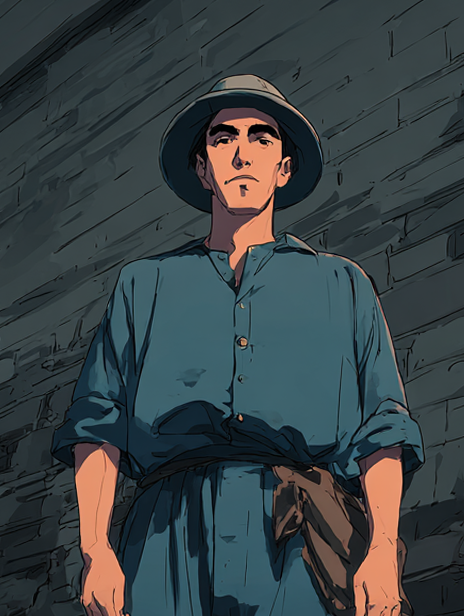 Torvin, a stonemason portrait